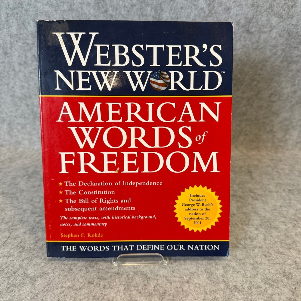 Webster's New World American‎ Words of Freedom - Paperback - Good